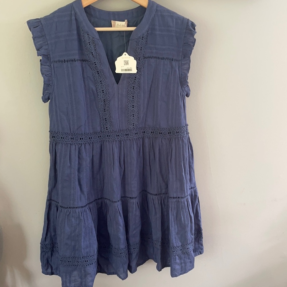 Vintage Indigo Small Altar’d State Dress NWT